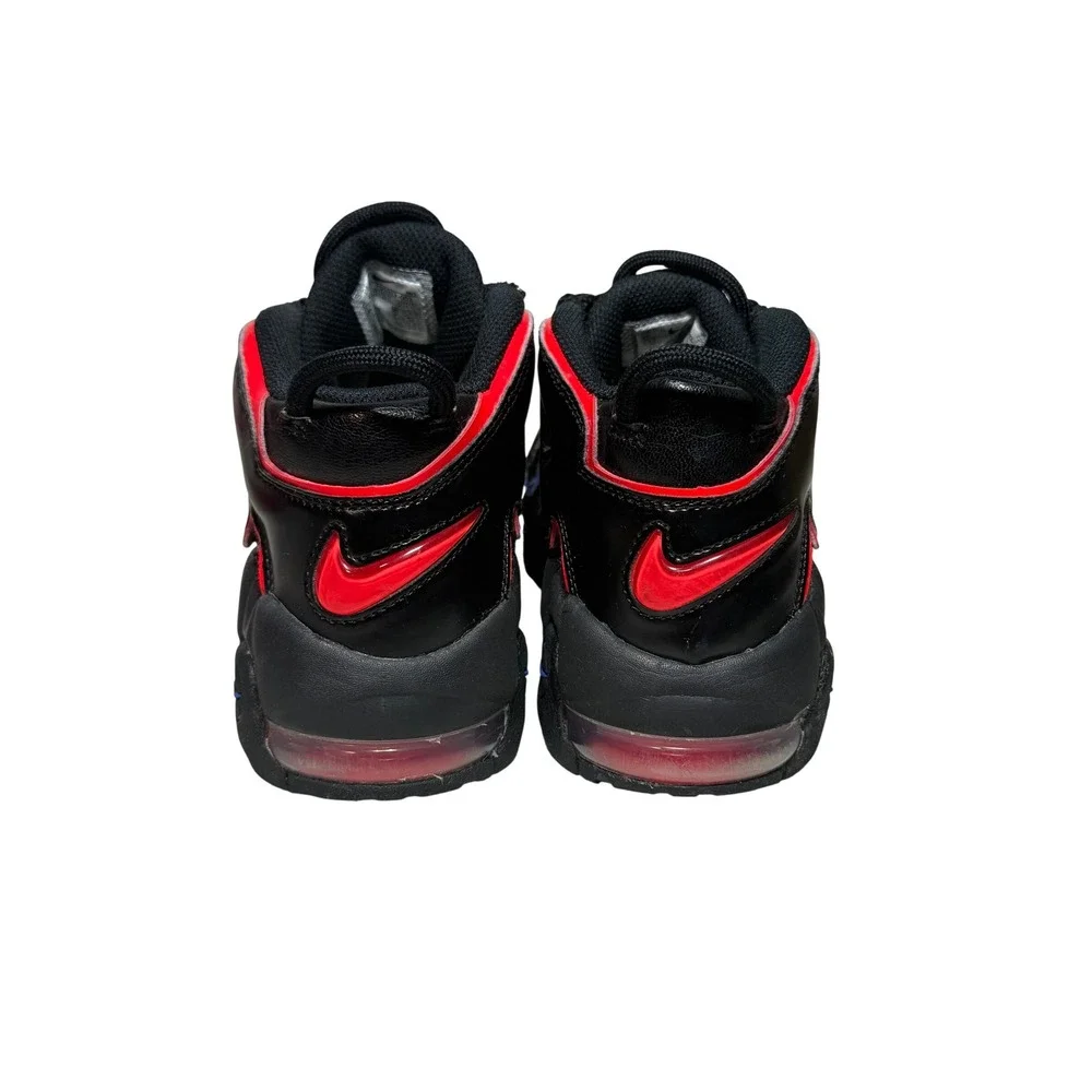 Nike Air More Uptempo‎ TD Black Red Blue GS Youth 4Y FD1012-001